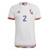 Herren Fußballbekleidung Belgien Toby Alderweireld #2 Auswärtstrikot WM 2022 Kurzarm
